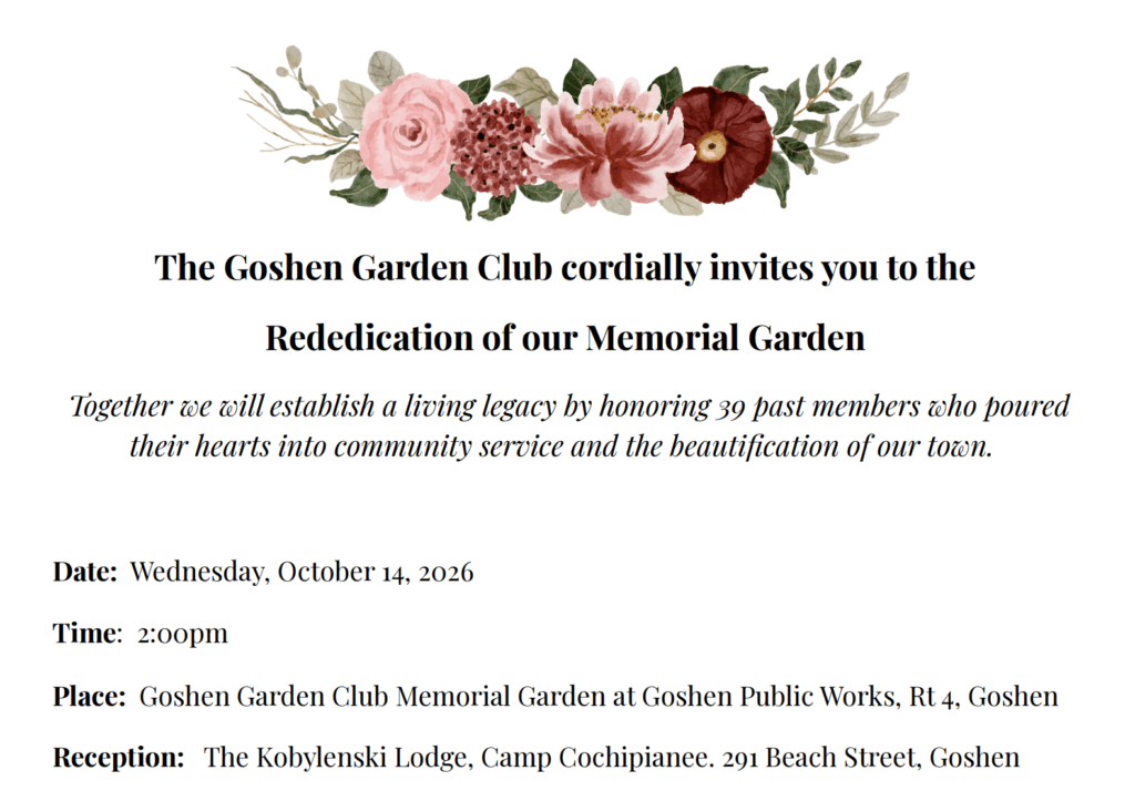 Rededication Invitation